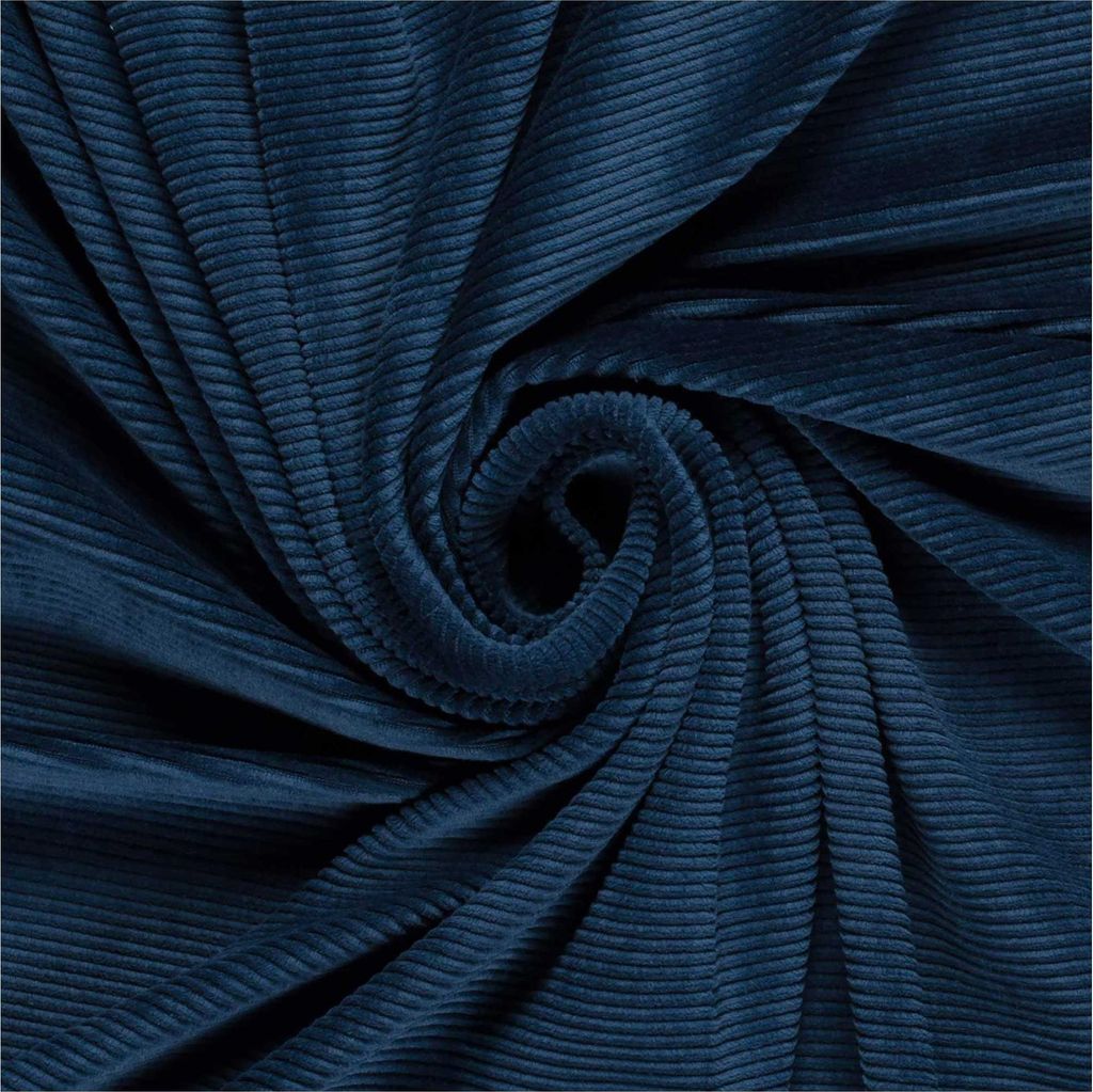 Velour Nicky gerippt uni ab 50 x 155cm Ripp-Stoff Cordjersey