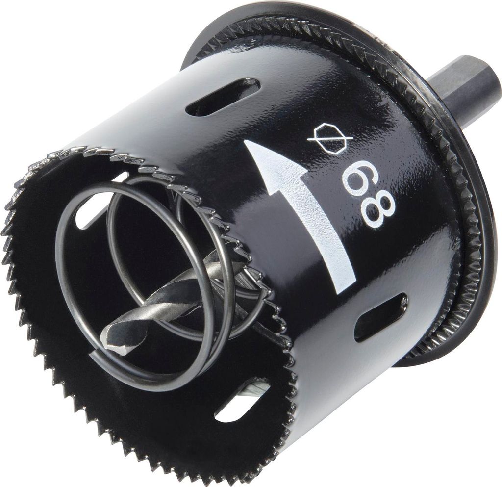 wolfcraft 1 Lochsäge mit Auswerfer ø68mm Produktbild 