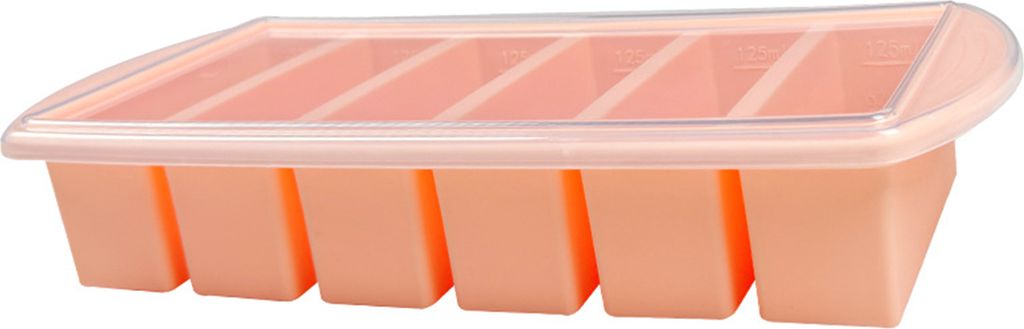 Gefrierschale aus Silikon für Suppen mit flexiblem Deckel, BPA-frei, auslaufsicher, vielseitige Gefrierformen für Suppen, Soßen und Beilagen