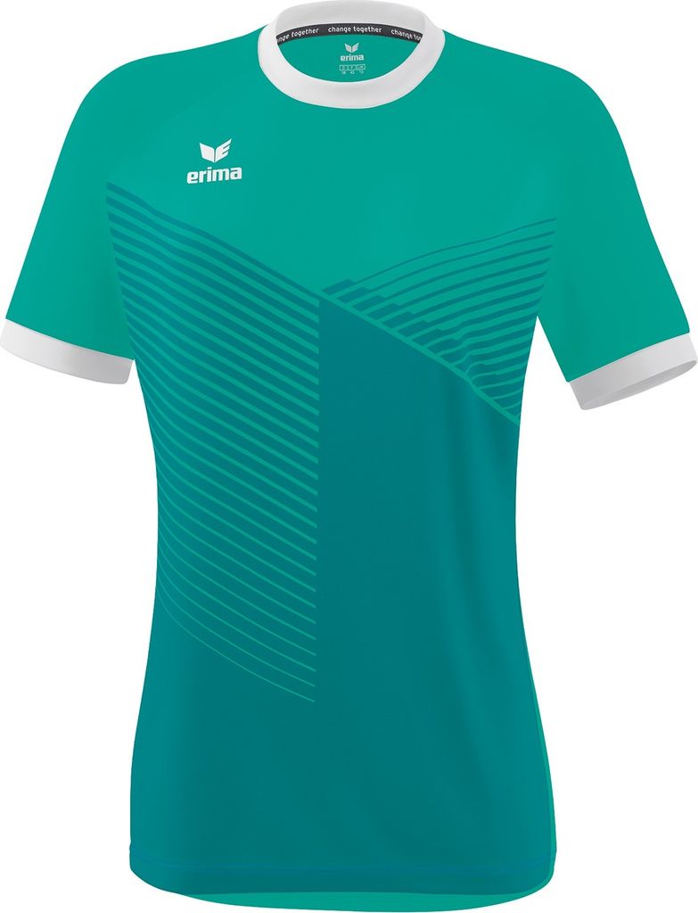 Erima Mantua Trikot Kurzarm Damen - Columbia / Weiß | Größe: 36