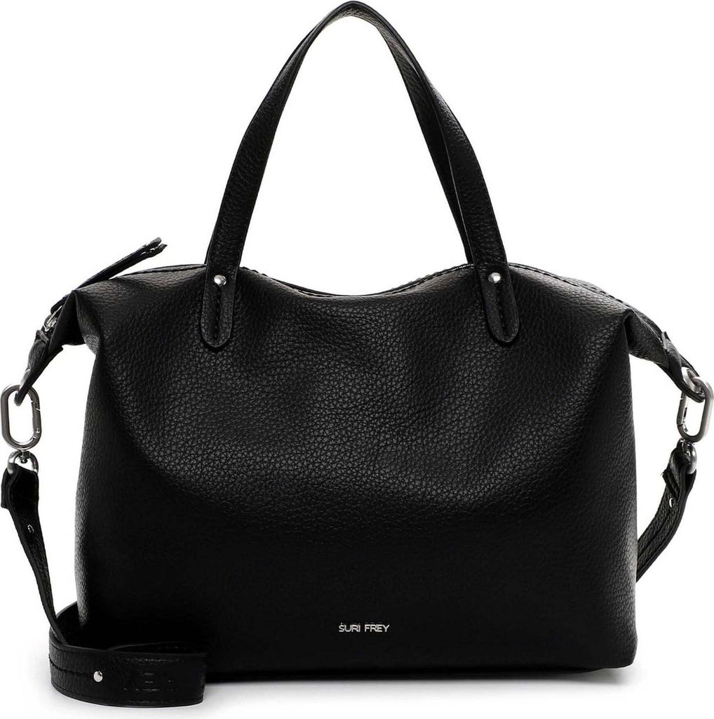 SURI FREY Schultertasche Umhängetasche Henny City Shopper Black schwarz