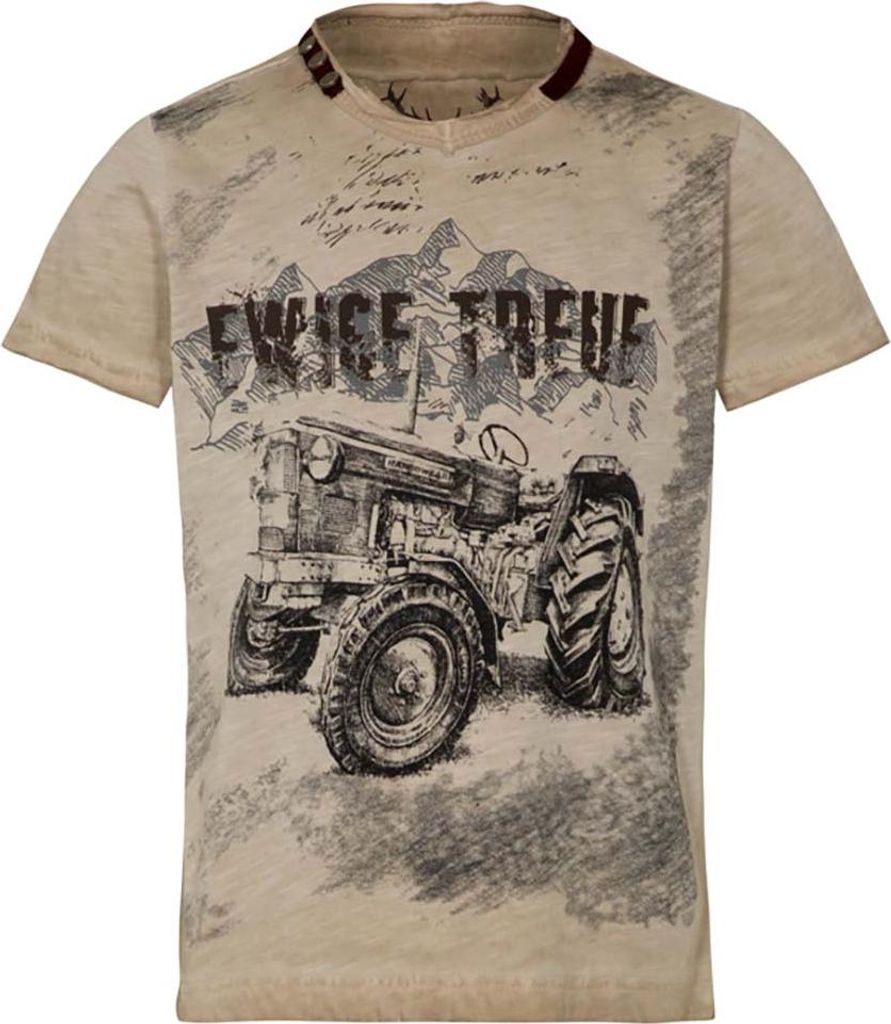 T-Shirt Alwin Kinder beige 146