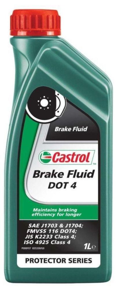Castrol Brake Fluid DOT 4 Bremsflüssigkeit 1 Liter (15F2CB)