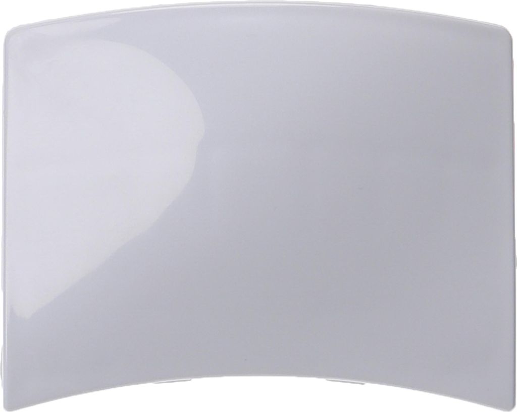 vhbw Türgriff kompatibel mit Bosch 1400 Classixx 5 WAA28170SN, WAA28165NN, WAA28160, WAA28160SN, WAA28160FG Waschmaschine Kunststoff Weiß