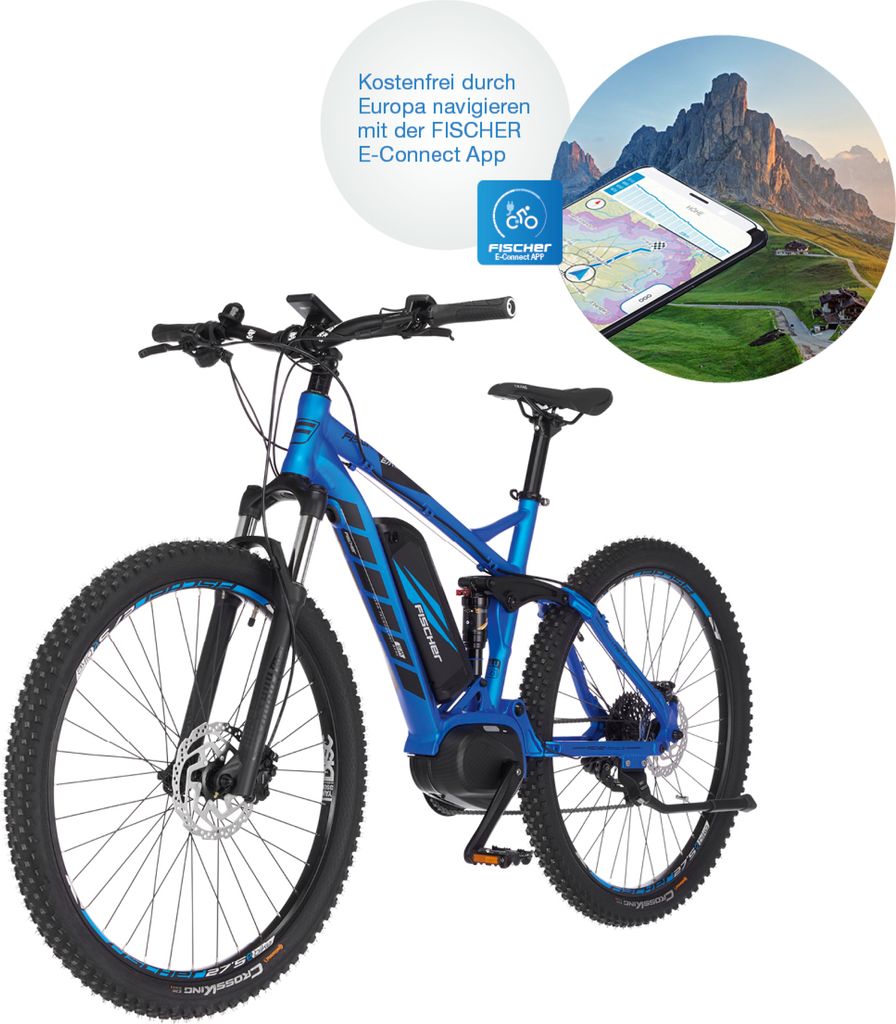 FISCHER E-Bike Pedelec MTB Montis EM 1862, Rahmenhöhe 48 Produktbild 14