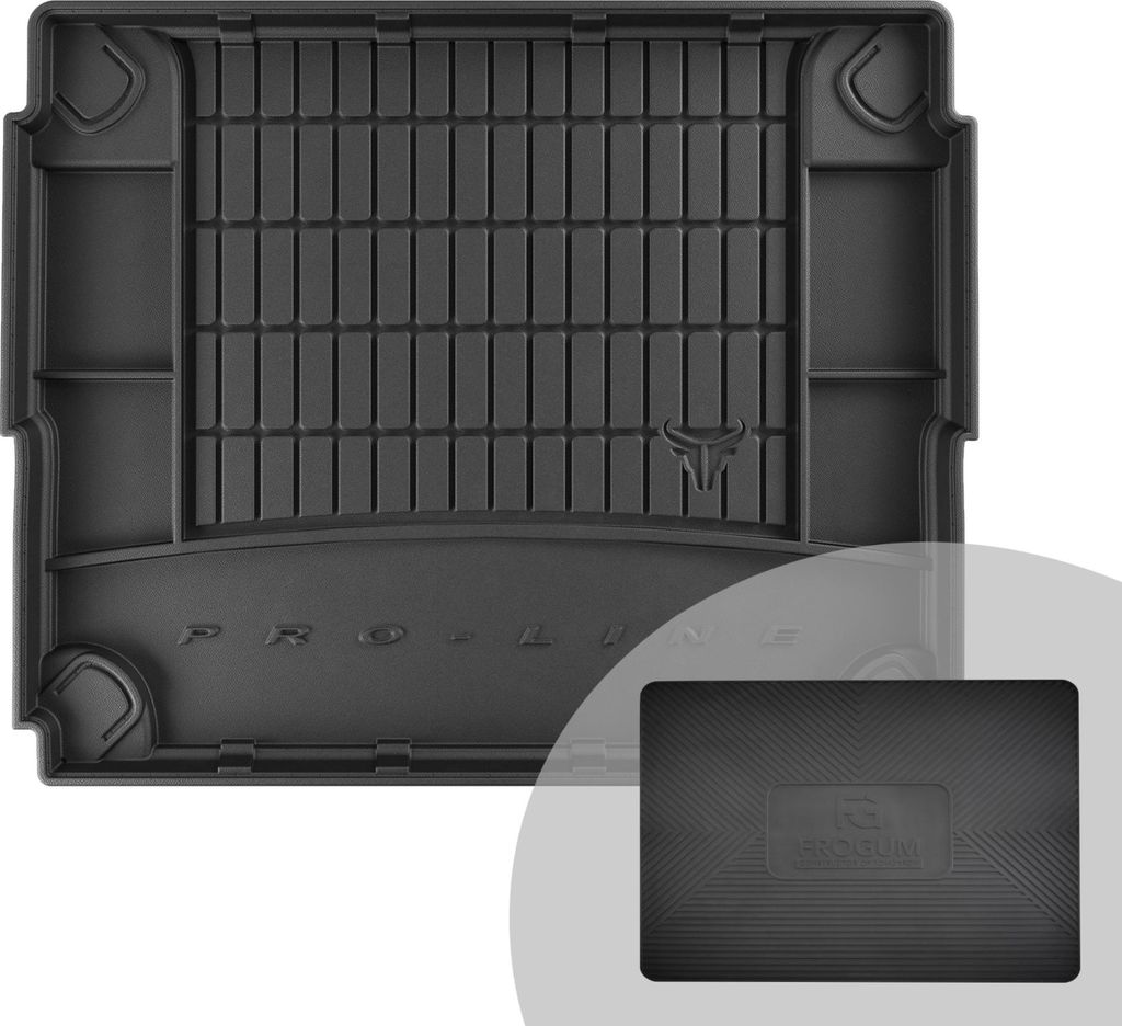 FROGUM ProLine 3D Gummimatte Exklusive Auto Kofferraummatte Kofferraumwanne für Peugeot 3008 I 2009-2016