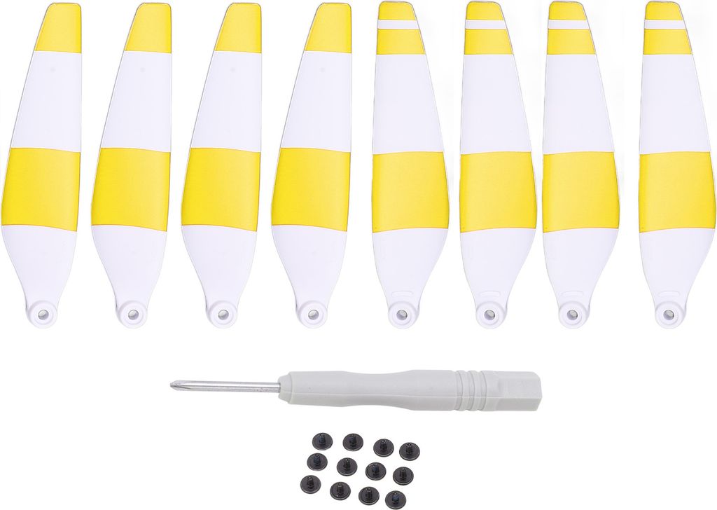 Drone Propellers Ersatz für Mini 3 Pro 6030f doppelseitige farbige ruhige Flugblätter Gelb gelb