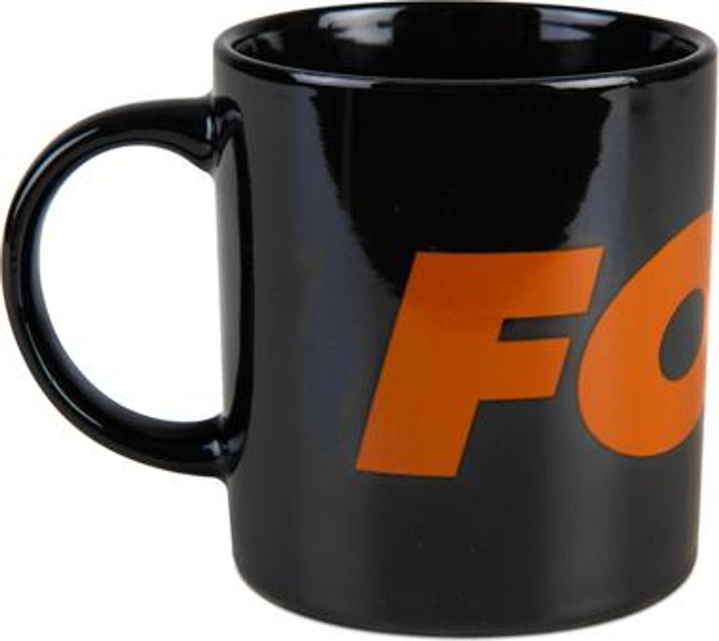 Fox Black & Orange Ceramic Mug 350ml 6 Stück
