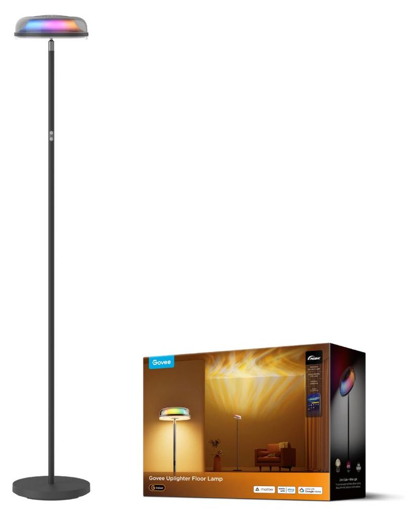 Govee Uplighter Floor Lamp, Intelligente Bodenbeleuchtung, Produktbild 