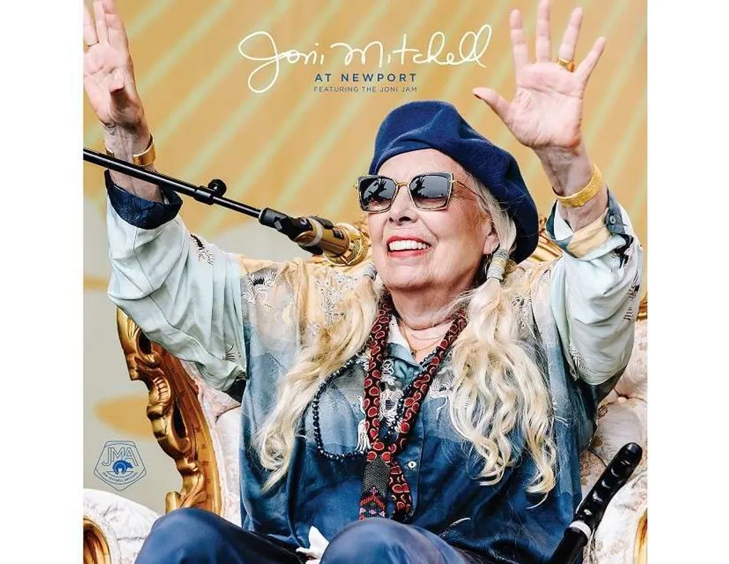 Joni Mitchell à Newport Album Vinyle Live Édition Collector 2023 - 2