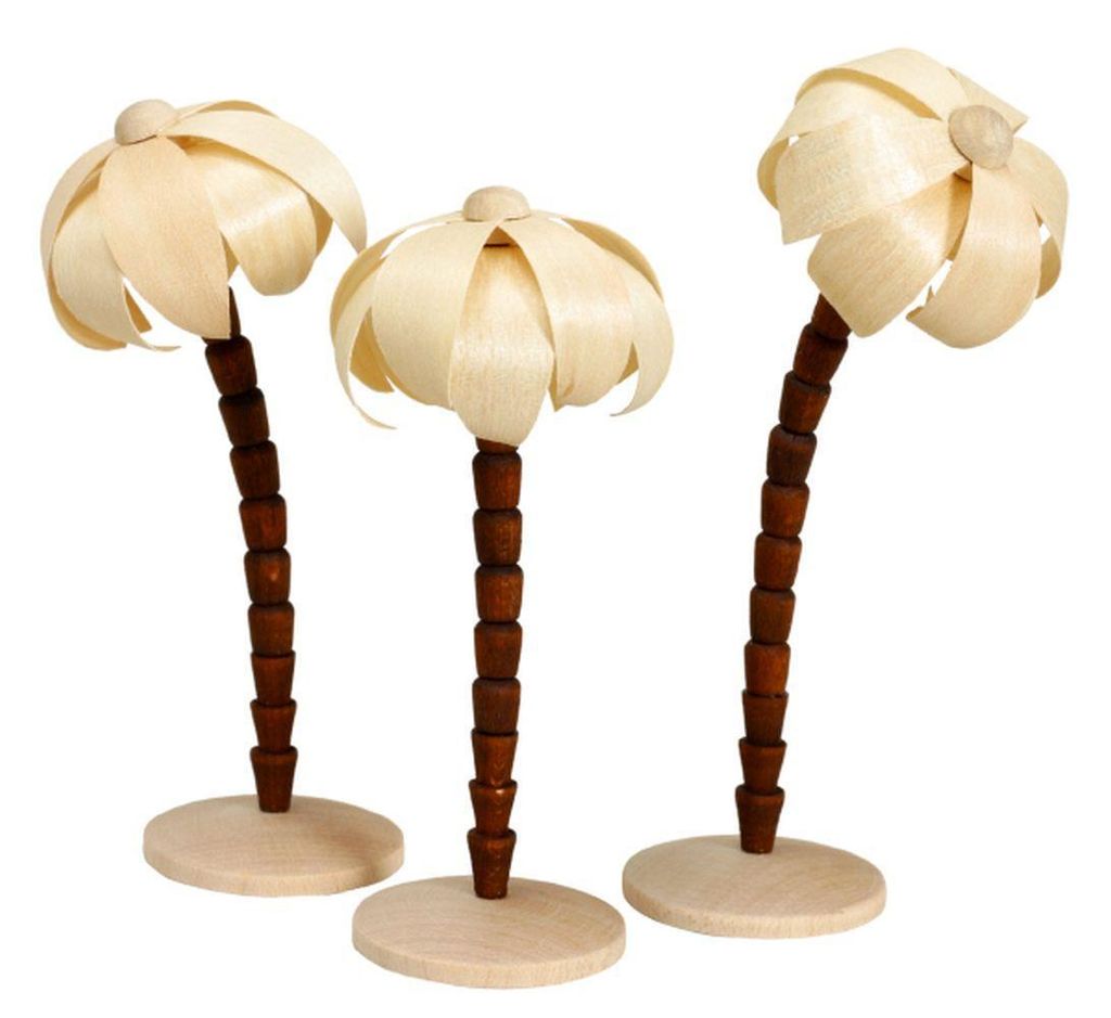 Miniaturfiguren Palmen einzeln natur Höhe 11cm NEU