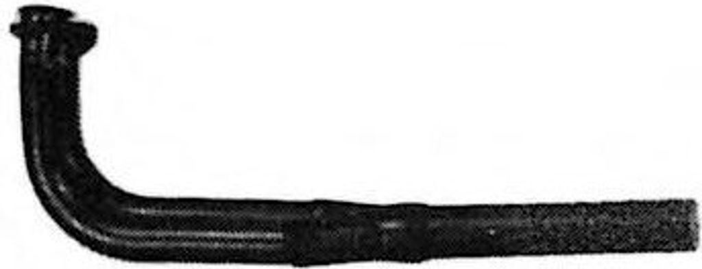 VEGAZ Abgasrohr Auspuffrohr für FIAT 124 Spider (124) Vorne FTR-2