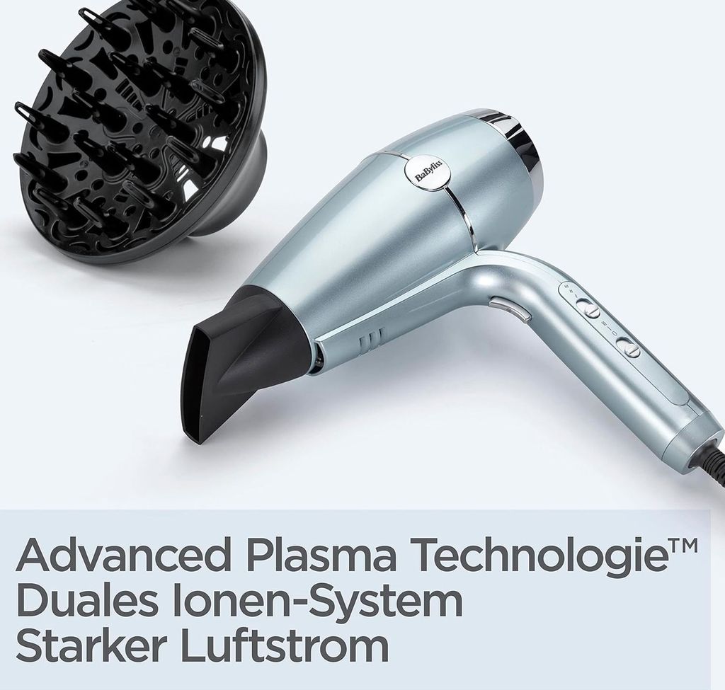 Suszarka do włosów BaByliss Hydro-Fusion z zaawansowaną Zdjęcie produktu 8
