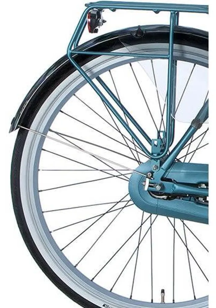 Set de garde-boue vélo Cortina Roots Bloem bleu avec motifs floraux