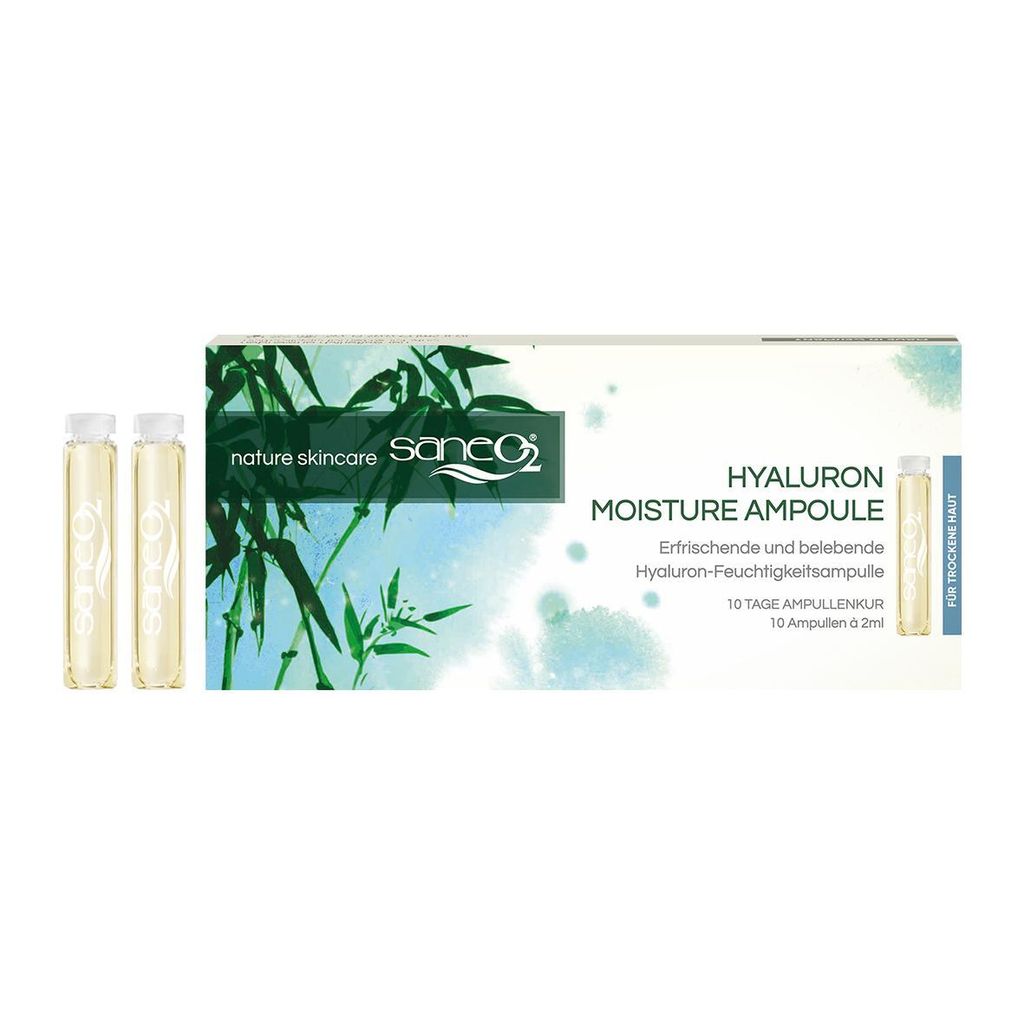 SaneO2® Hyaluron Moisture Ampulle 10 x 2 ml Produktbild 
