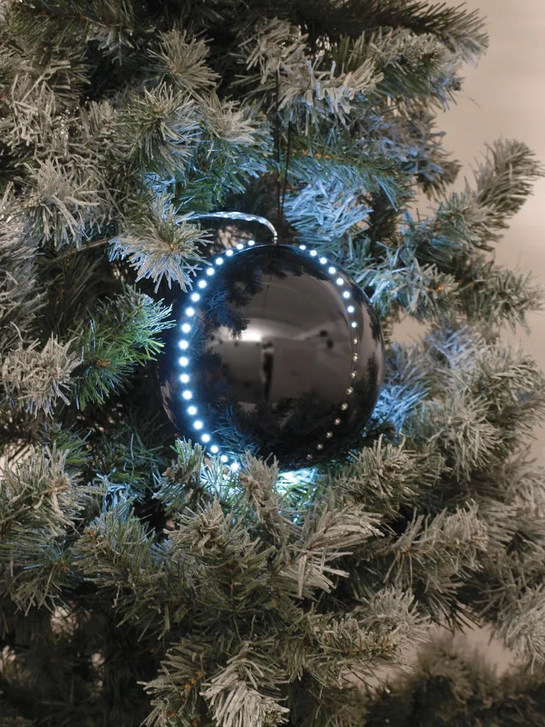 Boule de Neige LED pour Décoration Table de Noël Lot de 5 Pièces