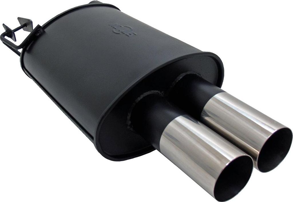 Novus Sportauspuff für BMW E39 2x76mm RL-Design Produktbild 