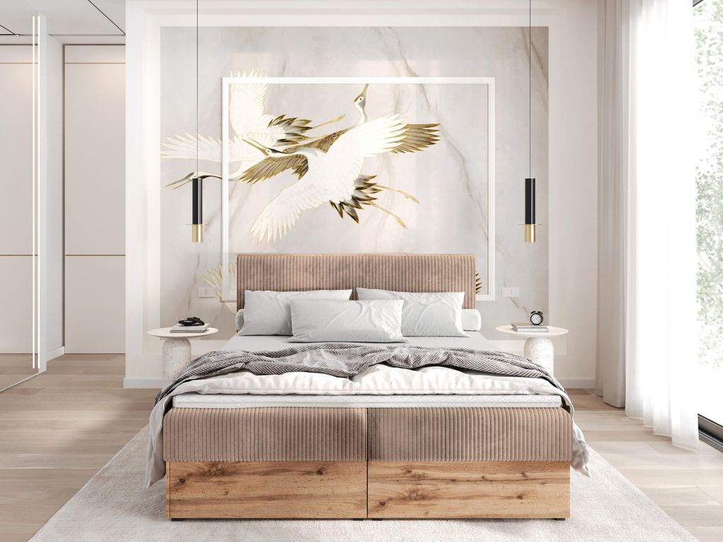 Boxspringbett TILIA-160x200cm Produktbild 
