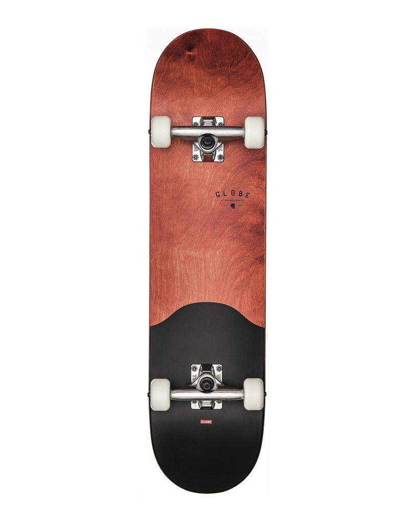 Globe G1 Argo Skateboard 7,75'' x 31,2'' rot Ahorn / schwarz