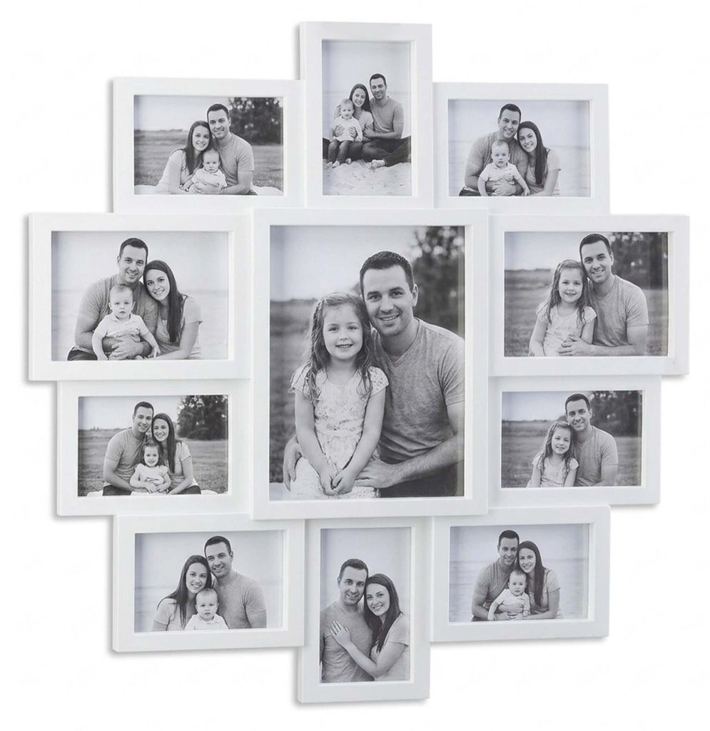Galleria fotografica Collage per 11 foto rd1953, bianco, Immagine del prodotto 