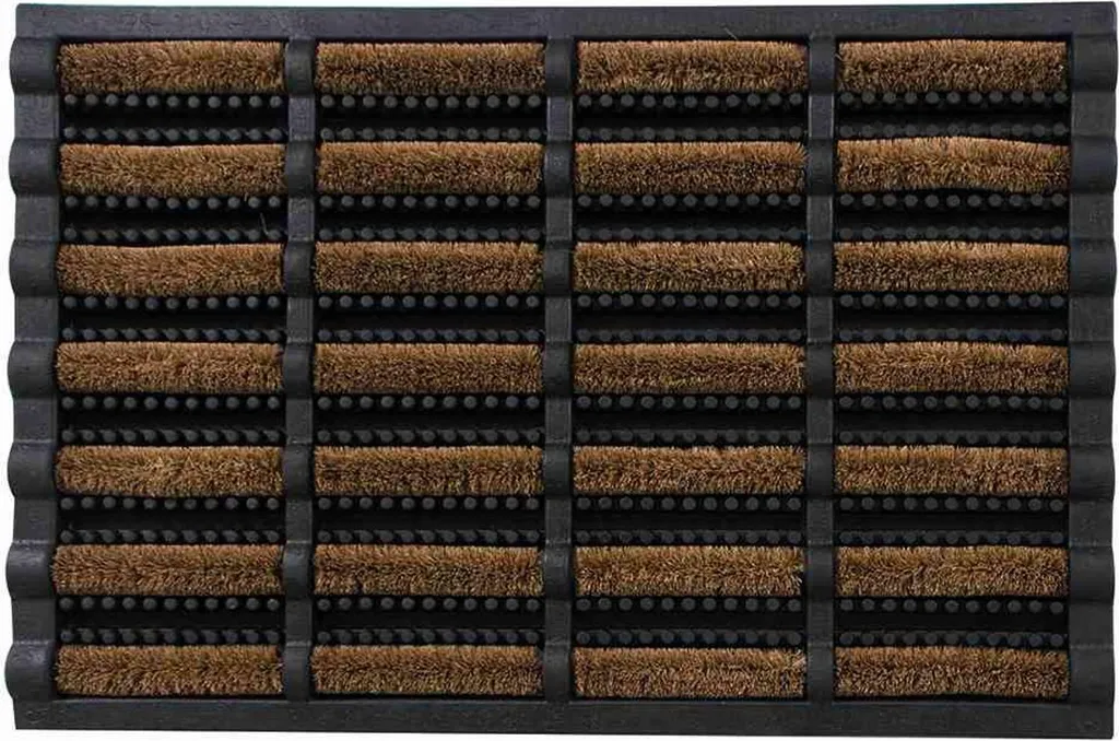 SIENA HOME Paillasson coco Cocos Brush 40 x 60 cm tapis d'entrée robuste