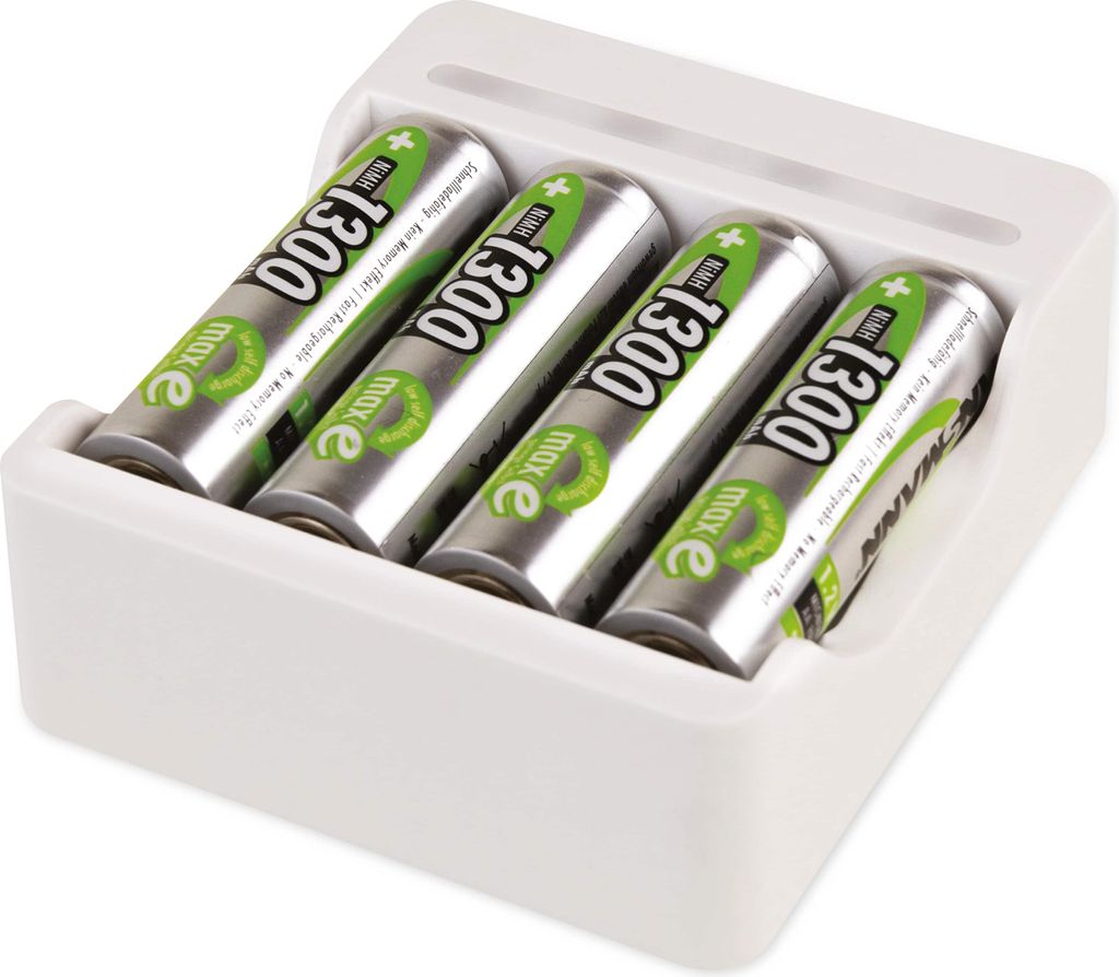 Chargeur Ansmann Basic IV avec 4 piles AA 1300mAh Image du produit 
