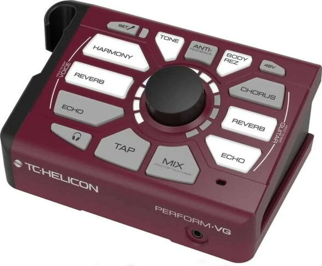 TC Helicon Perform-VG avec BodyRez et Correction Vocale Automatique