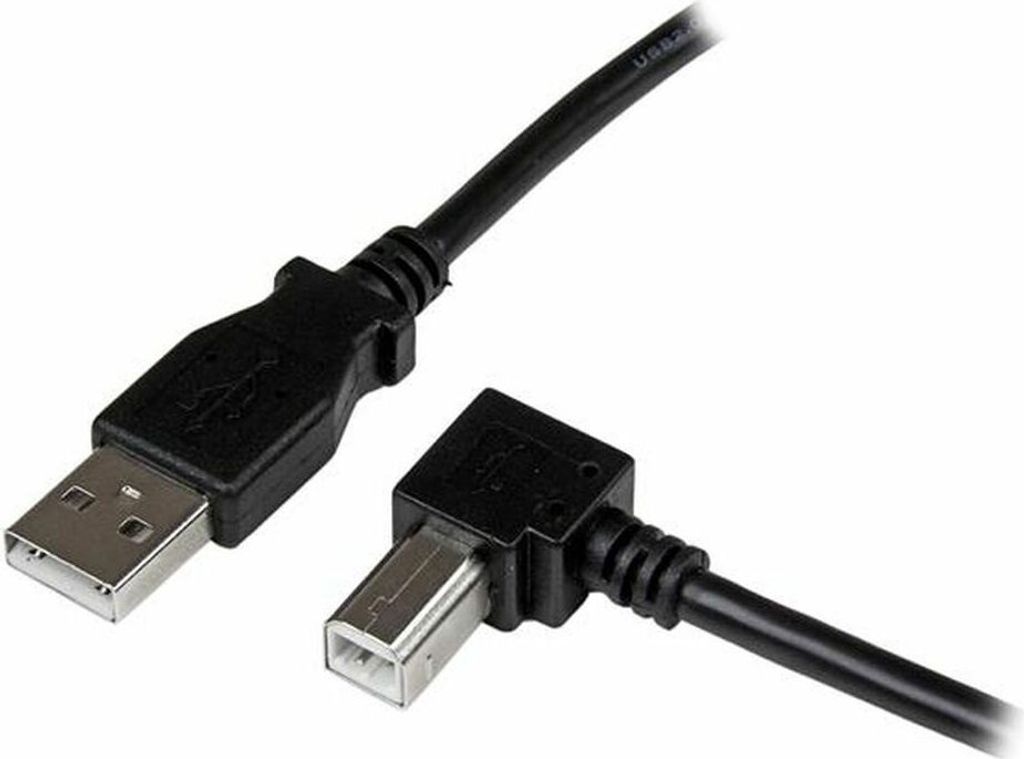 Startech.Com 1m Usb 2.0 A To Right Angle B Cable M/M