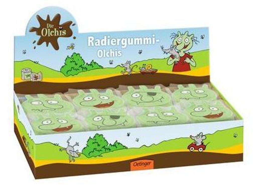 Die Olchis. Radiergummi-Olchis 24er VE Produktbild 