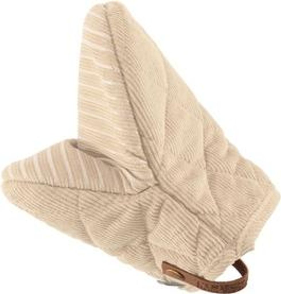 Tiseco Velmar Ofenhandschuh Set - Hitzebeständige Gripper Handschuhe - 2 Stück - 14 x 18 cm