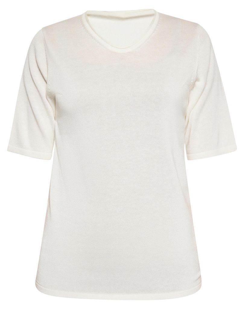 ALBEE damen pullover - wollweiss, M