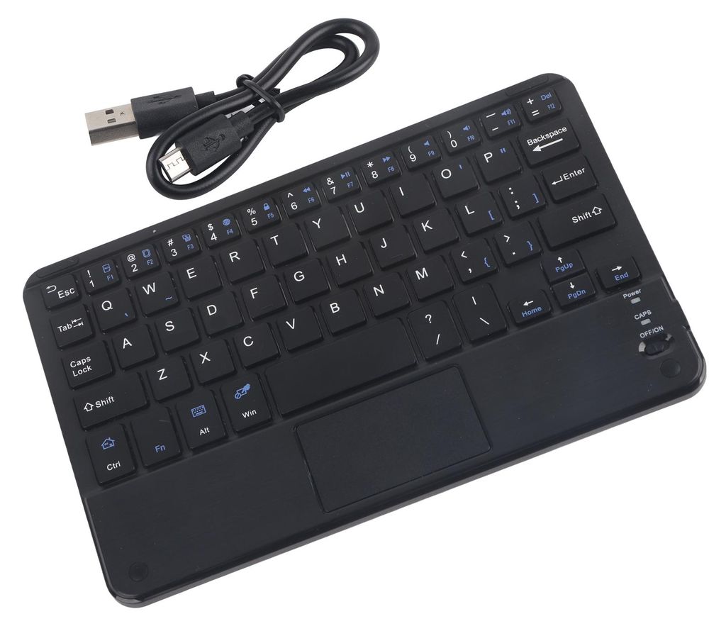 Kabellose Bluetooth-Tastatur, 90 Stunden, schlanke Tastaturen, komfortables Tippen, Li-Polymer-Akku für Windows