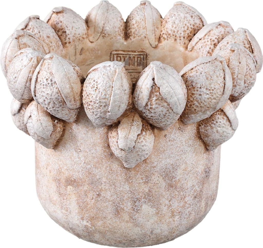 PTMD - Topf Latesha - Beige - 23x23x17cm