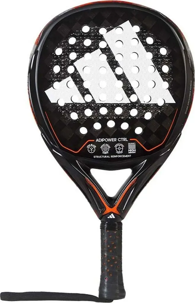 Raquette de Padel Adidas Adipower 3.2 Control Alex Ruiz Noire et Or