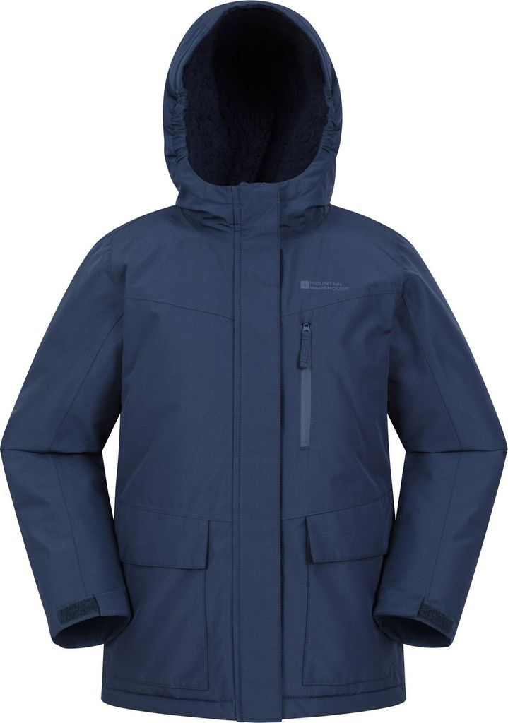 Mountain Warehouse - "Noah" Jacke, wasserfest für Kinder MW3615 (128) (Marineblau)
