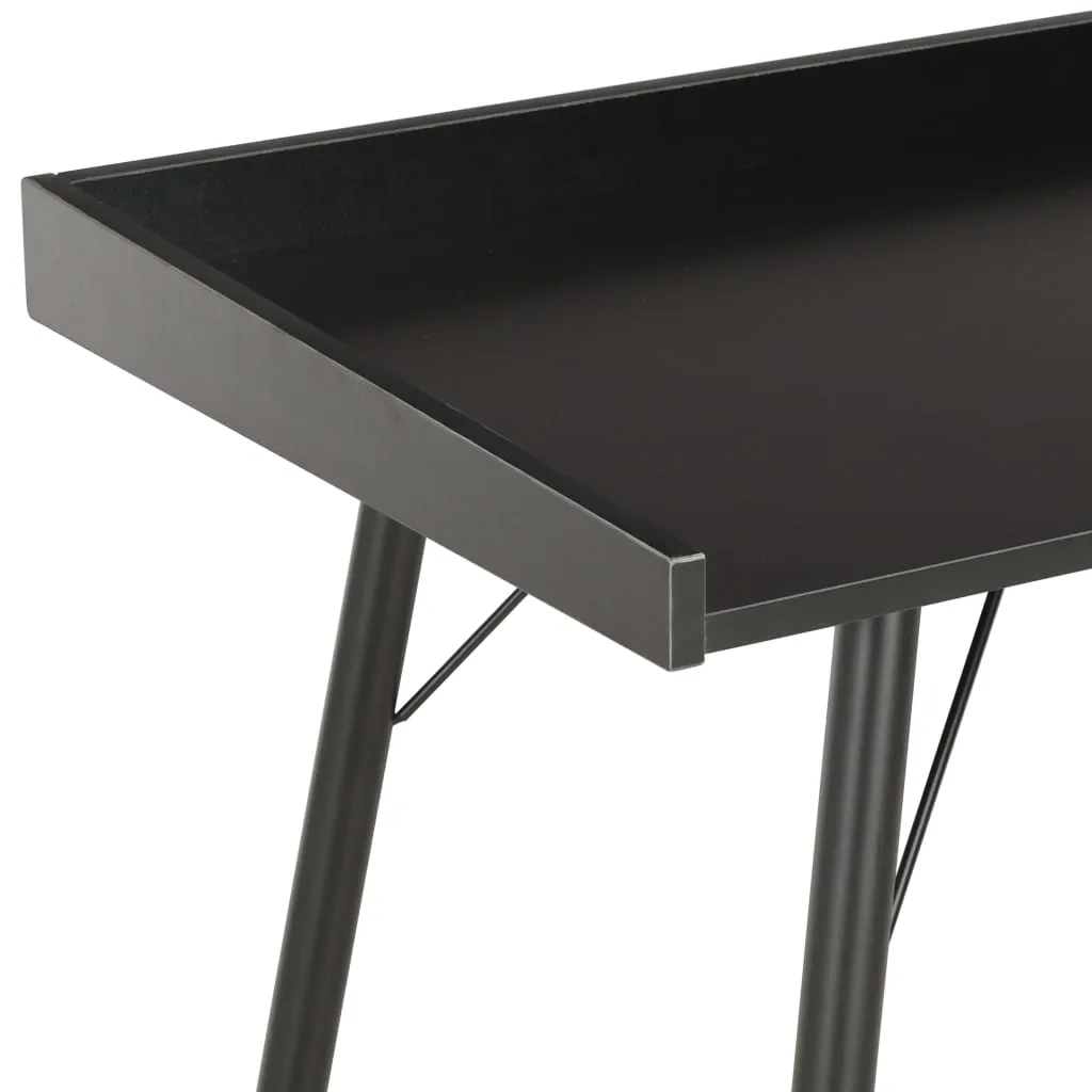 Tavolo Scrivania vidaXL Nero 90x50x79 | Arredo Studio Economico - 5