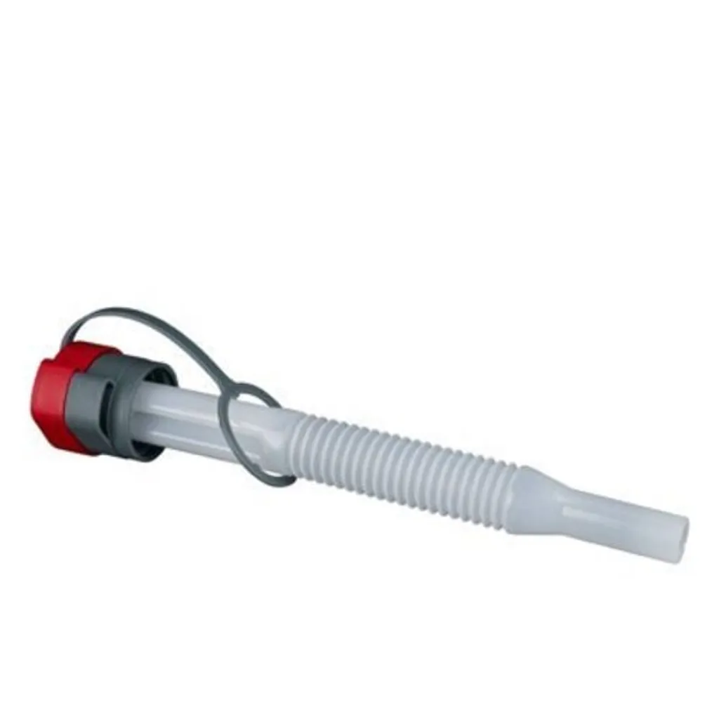 Tubo Pressol Flessibile per Taniche Carburante e Acqua - Tappo Rosso