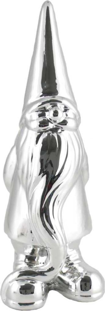 Exner Keramik Santa ARGENT silberfarben H ca. 30 cm | EX-230597