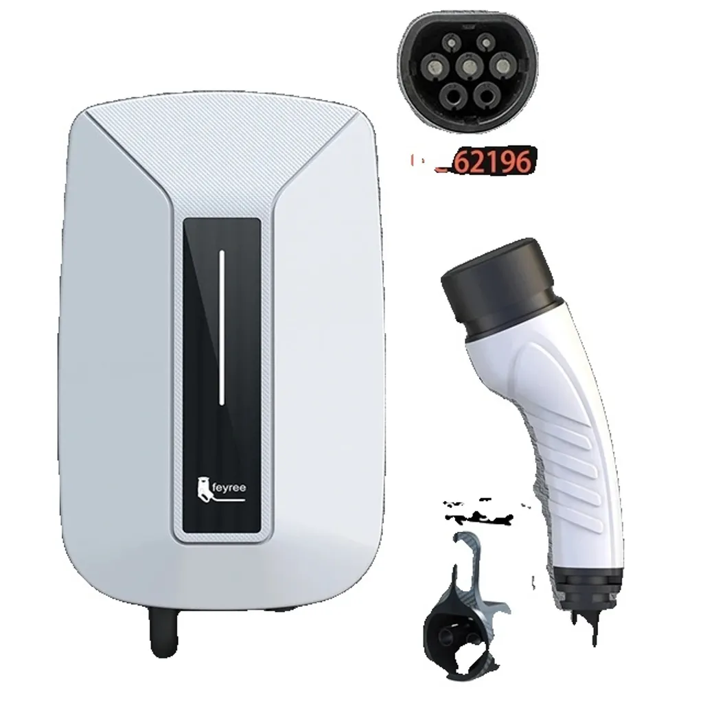 Chargeur EV Type 2 7KW 32A Borne Recharge Rapide Installation Murale