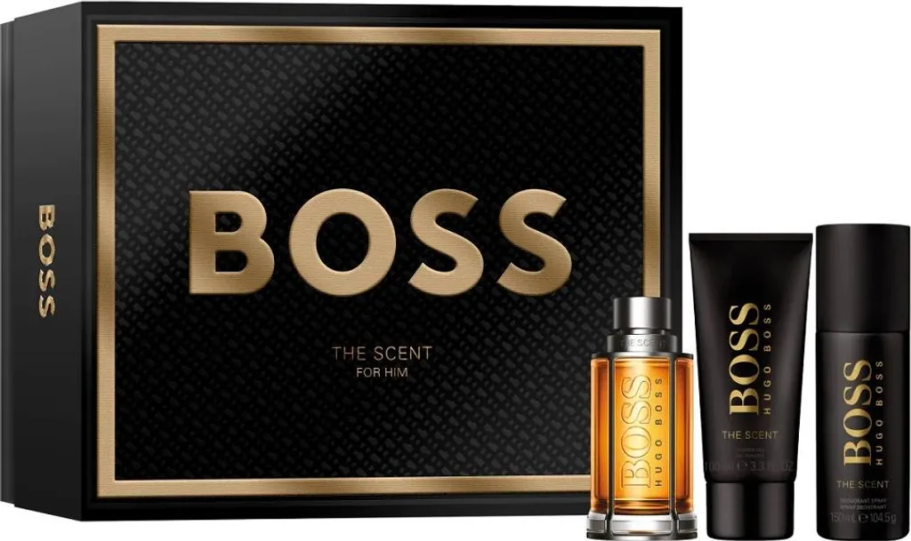 Hugo Boss The Scent Him 100 ml : Parfum Longue Tenue en Coffret Cadeau