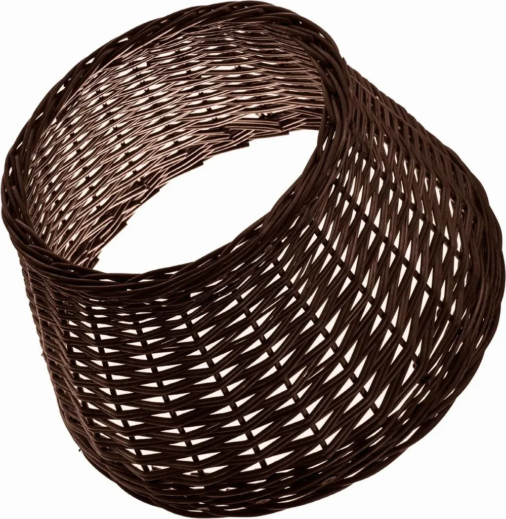 Cacher le pied du sapin de Noël avec ce panier en rotin Ø 46,5 cm