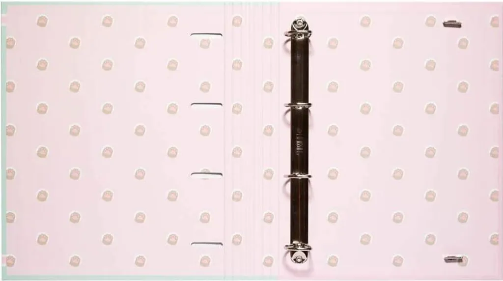 Classeur A4 Premium Pusheen Foodie Collection à 4 Anneaux Métalliques