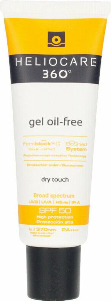 A product shot of a tube of sunscreen.