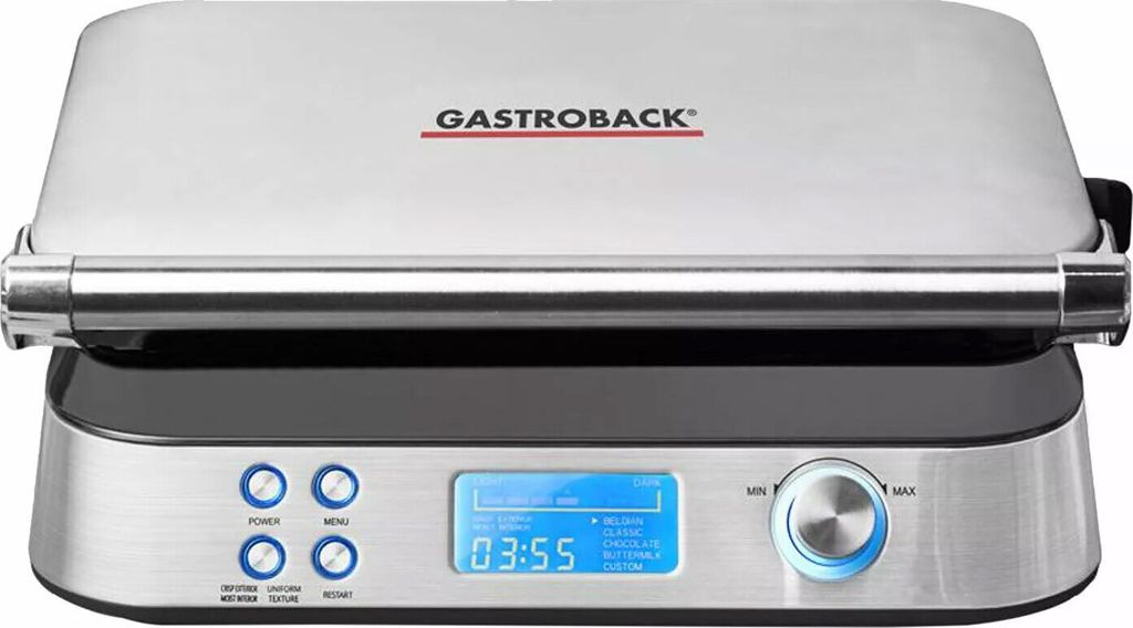 Gastroback 42424 Waffeleisen, Edelstahlgehäuse, 1600 Watt, Produktbild 11