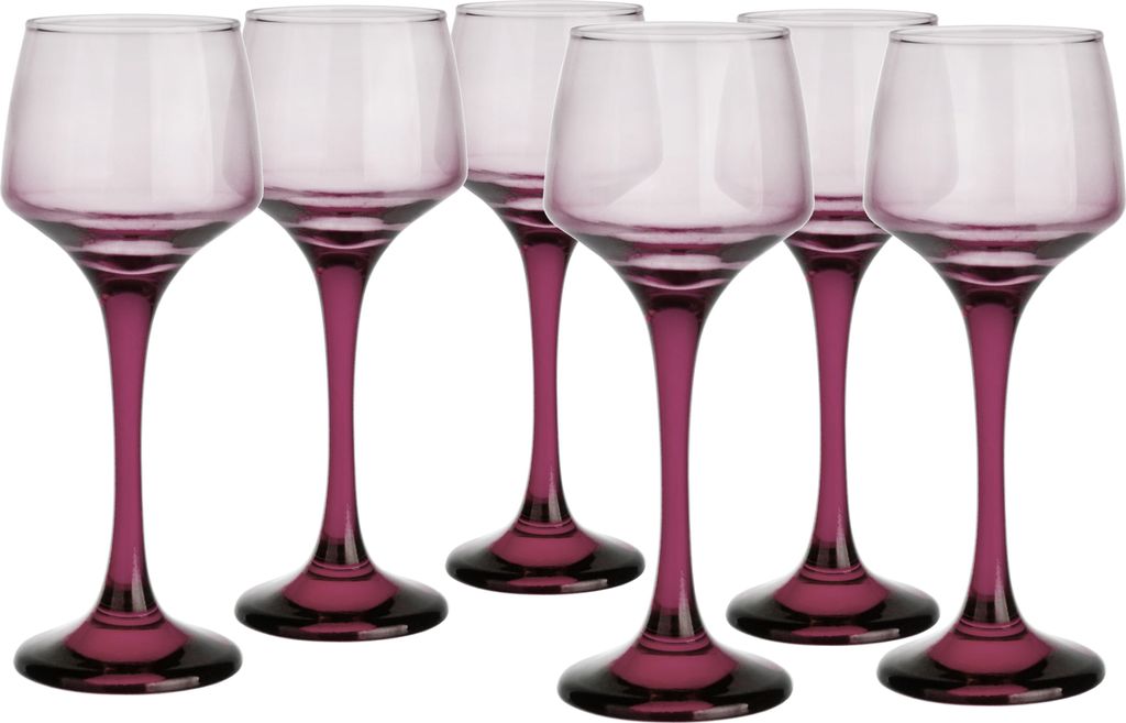 Glasmark Krosno Schnapsgläser 6er Set 75 ML Gläser Set Für Schnaps Vodka Glas Shots Likör Schnapsglas Shotgläser Likörgläser Geschenkset Wod...
