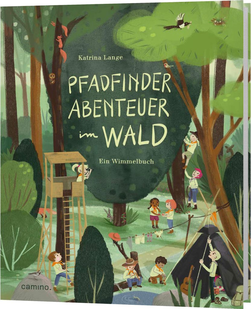 Pfadfinder Abenteuer im Wald