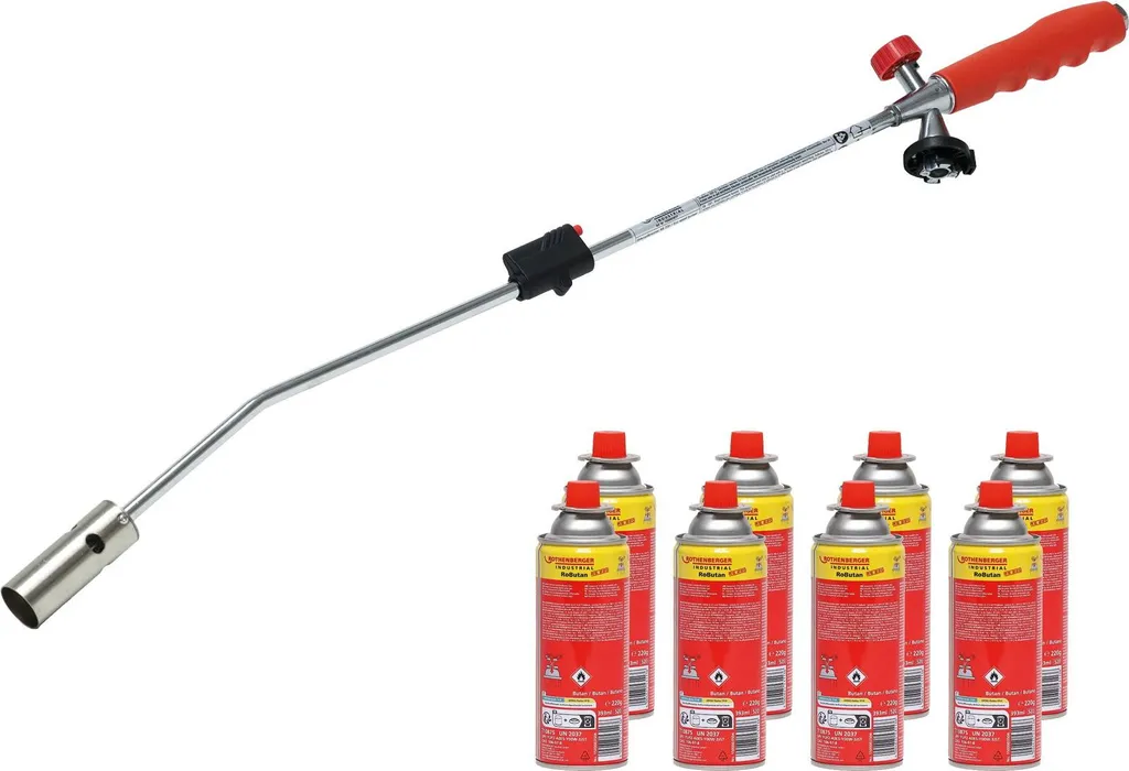 Désherber sans effort avec le pack ROTHENBERGER RS 220 et 8 gaz 220g