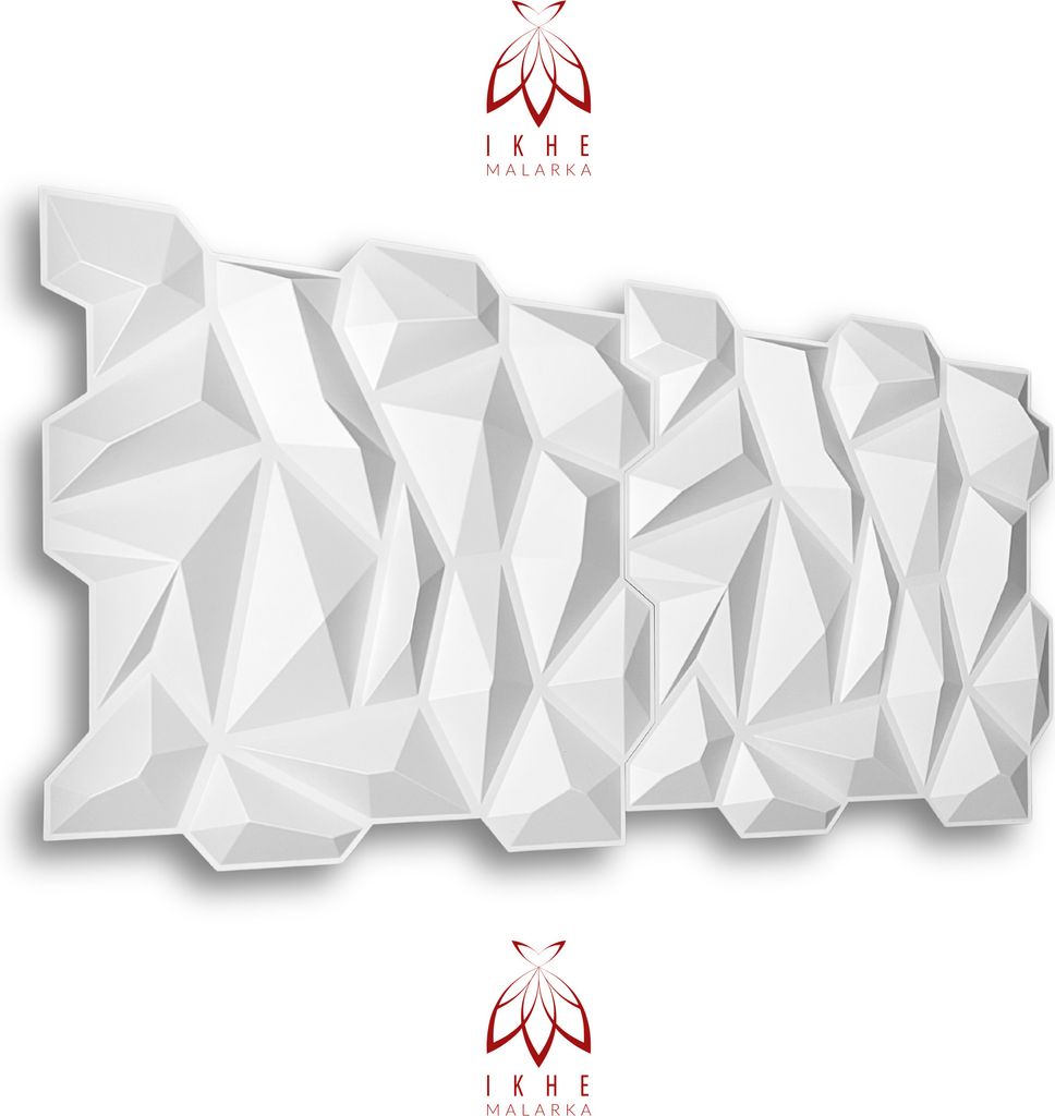 Kunststoff 3D Wandpaneele Wanddeko Wandverkleidung Deckenpaneele Platten Paneele Wandtattoos PVC (0,23qm)