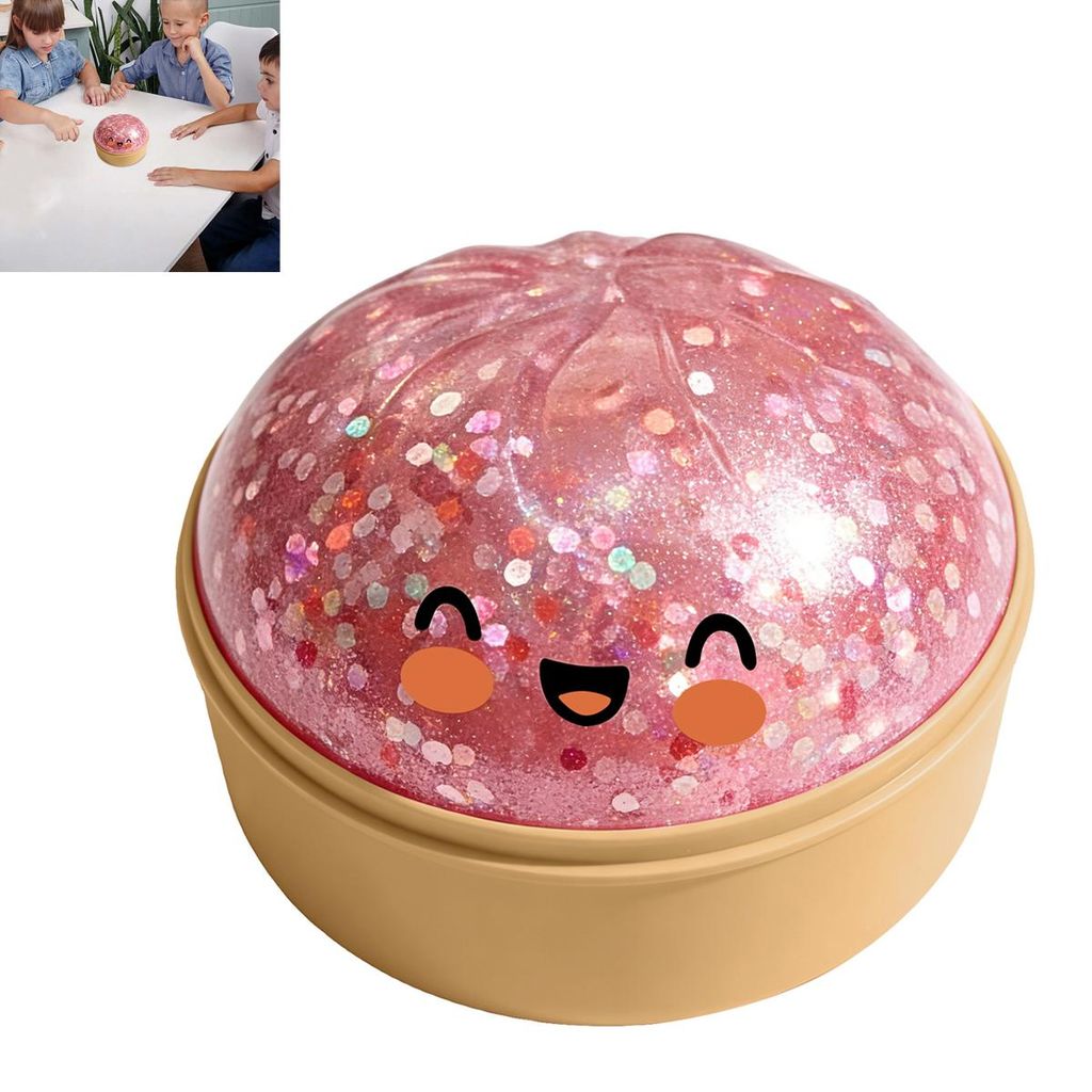 Niedlicher Dumpling-Squishy – mysteriöses Bao-Design, Produktbild 