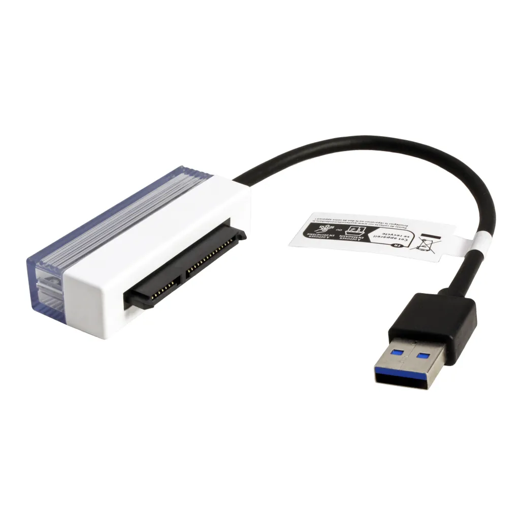Cavo Convertitore USB a SATA 3.0 VALUE - Recupero File Hard Disk - 3